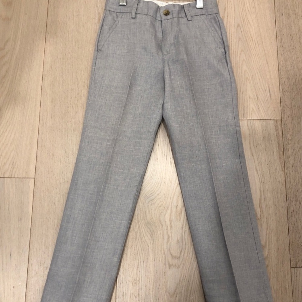 Boys Janie & Jack Linen Dress Pants